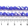 Opaque Glass Beads Stands EGLA-A035-P6mm-B07-4