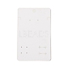 Rectangle Earring Display Cards CDIS-P007-A02-2