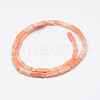 Natural Pink Aventurine Beads Strands X-G-E342-10-4