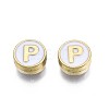 Alloy Enamel Beads ENAM-N052-006-01P-RS-2