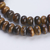 Grade AB Natural Tiger Eye Beads Strands G-P354-02-6x4mm-3