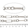 304 Stainless Steel Paperclip & Rolo Chains CHS-A016-46P-A-2