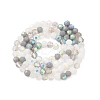 Electroplate Glass Beads Strands X1-EGLA-P048-A03-2