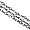Handmade Non-magnetic Synthetic Hematite Beaded Chains CHC-F007-17-3