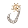 Brass with Crystal Rhinestone Bracelets & Earrings & Necklaces & Rings WG06C1A-18-3