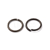 Brass Saw Cut Open Jump Rings KK-G514-01K-B-3