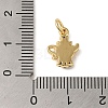 Brass Micro Pave Colorful Cubic Zirconia Glass Pendants X-KK-R162-026A-G-3