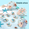 Fingerinspire 12Pcs 3 Style Handmade Ornament Accessories DIY-FG0003-61-4