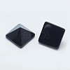 Natural Obsidian Cabochons G-G759-Y09-2