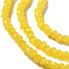 Baking Paint Imitation Jade Glass Bead Strands DGLA-A034-J2MM-A30-3