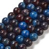 Natural Blue Opal Beads Strands G-H045-A02-8MM-01-2