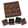 Square Cardboard Paper Ring Gift Storage Boxes CON-TAC0001-17D-2
