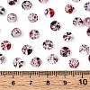 Baking Paint Transparent Glass Beads DGLA-T004-07A-4