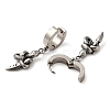 304 Stainless Steel Dangle Hoop Earrings EJEW-Q795-16C-AS-2