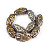 Vintage Handmade Porcelain Beads PORC-Q008-12A-2