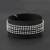 304 Stainless Steel Ball Chains Multi-strand Bracelet for Women BJEW-G669-11S-1