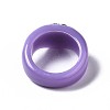 Opaque Acrylic Finger Rings RJEW-Q162-001C-5