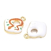 Printed Brass Pendants KK-CBA42CA-04G-04-2