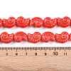 Handmade Porcelain Beads Strands PORC-I028-02H-4