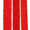 Opaque Solid Color Imitation Jade Glass Beads Strands EGLA-A044-P1mm-D22-2