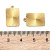304 Stainless Steel Pendants STAS-C167-08E-G-3