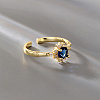 Brass Open Cuff Rings for Women LS-VP2144-3