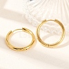 Ion Plating(IP) 304 Stainless Steel Huggie Hoop Earrings EJEW-O087-07B-1