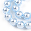Baking Paint Pearlized Glass Pearl Bead Strands HY-N002-6mm-A05-4