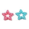 ABS Plastic Imitation Pearl Cabochons OACR-K001-10-2