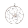 Natural Cultured Freshwater Pearl Pendants PALLOY-JF02653-02-1