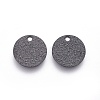 304 Stainless Steel Charms STAS-E455-02B-10mm-1