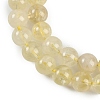 Natural Lemon Quartz(Heated) Beads Strands G-H062-A01-02-4