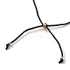 Adjustable Polyester Cord Slider Bracelets BJEW-H540-A02-G-3