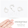 Unicraftale 3Pcs 304 Stainless Steel Fold Over Clasps STAS-UN0037-48-3