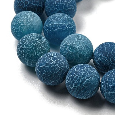 Natural Weathered Agate Beads Strands G-P538-A01-04-1