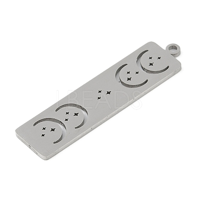 Non-Tarnish 304 Stainless Steel Pendants STAS-L279-024P-1