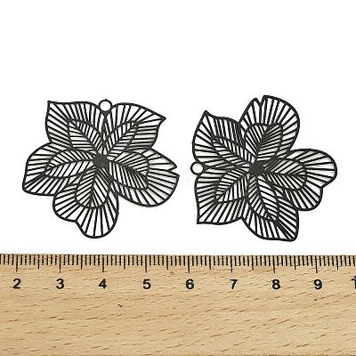 Spray Painted 430 Stainless Steel Pendants STAS-Z116-13-1