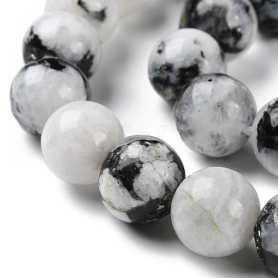 Natural Rainbow Moonstone Beads Strands G-Q1001-A05-04-1
