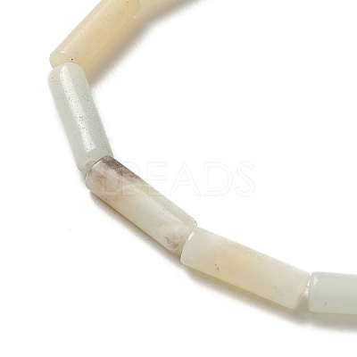 Natural Flower Amzonite Beads Strands G-D464-30-1