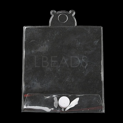 Transparent Plastic Button Bags OPP-Q007-01A-1