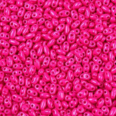 Baking Paint Glass Seed Beads SEED-T006-03R-1