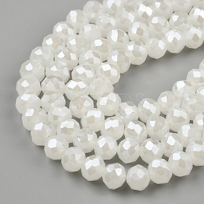Electroplate Glass Beads Strands EGLA-A044-J2mm-A05-1