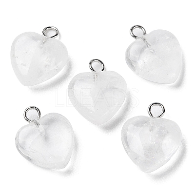 Natural Quartz Crystal Pendants G-E603-01P-10-1