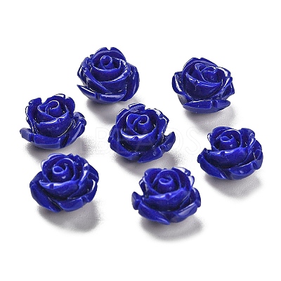 Synthetic Coral Carved Beads CORA-H003-01A-04-1
