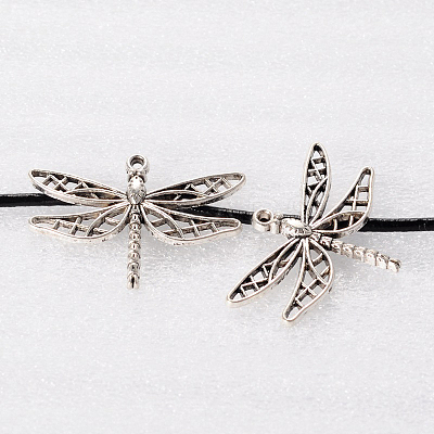 Tibetan Style Alloy Pendants X-TIBEP-A12-3725-AS-LF-1
