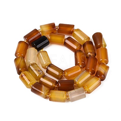 Natural Agate Beads Strands G-N362-20A-07-1