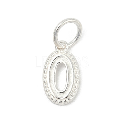 Number Series 925 Sterling Silver Charms LS-STER-Q002-01A-1