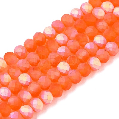 Transparent Glass Beads Strands EGLA-A044-T3mm-MB25-1