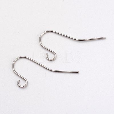 Tarnish Resistant 316L Surgical Stainless Steel Earring Hooks STAS-G229-05P-1