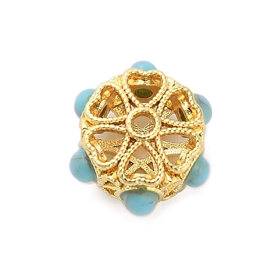 Dyed Synthetic Turquoise Beads KK-B158-04G-01-1
